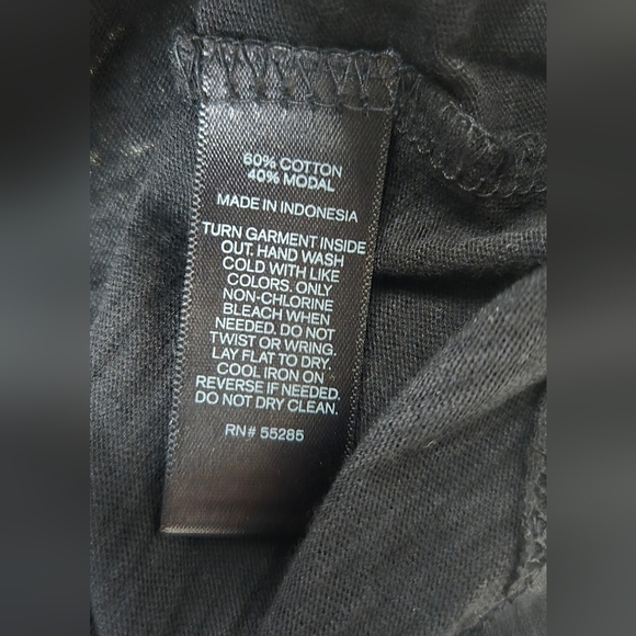 Express Black Leopard Print Embellished Tshirt - Picture 4 of 7